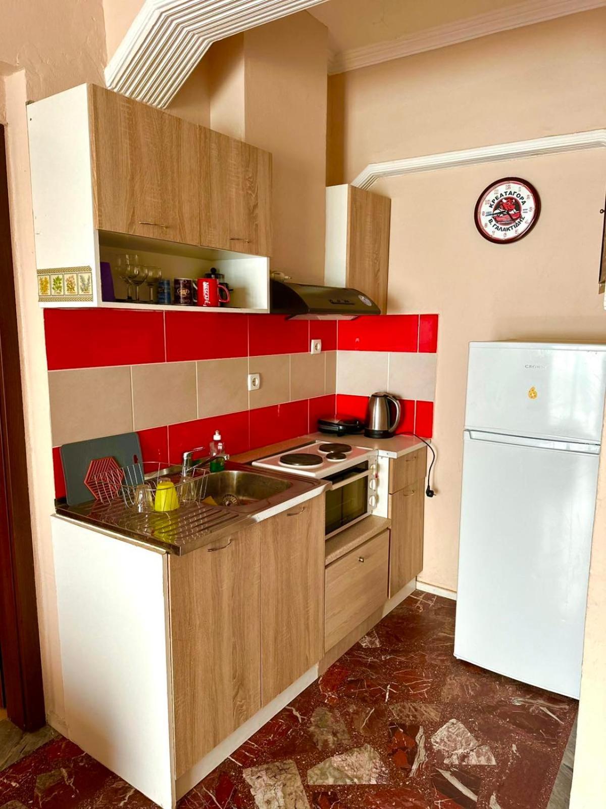 Ammos Apartments Неа-Карвали Экстерьер фото